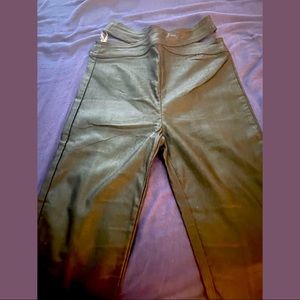 High waisted black Mika pants